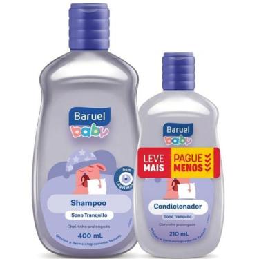 Imagem de Kit Banho Bebê Baruel Sono Tranquilo Suave e Relaxante 610ml