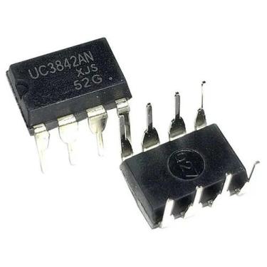 Imagem de 2 Circuito Integrado UC3842AN UC3842 PWM DIP-8 Original - Silangroup