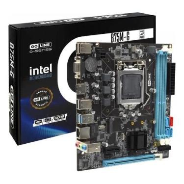 Imagem de Placa Mae LGA 1155 DDR3 B75M-G NVMe HDMI VGA 2º e 3º Ge GoLine