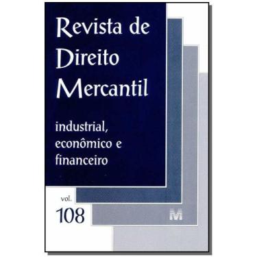Imagem de Revista de direito mercantil vol. 108 - MALHEIROS EDITORES, 3