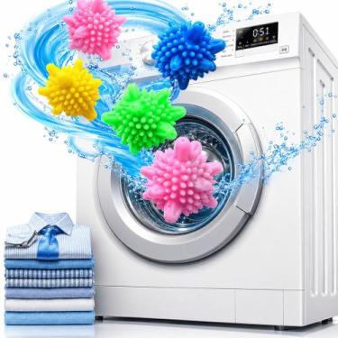Imagem de Kit 24 Esferas Bolinhas Mágicas Bola De Lavanderia Para Máquina De Lav