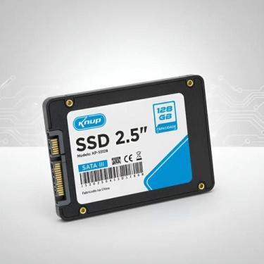 Imagem de SSD 128GB SATA III 2.5 Interno Para PC Notebook KNP KPSS128