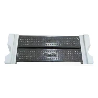 Imagem de Degrau Inox Duplo para escada Confort 2" 10113 SO010113 - Sodramar