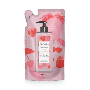 Imagem de Refil Instance Loção Hidratante Corporal Frutas Vermelhas 350 Ml Eudor