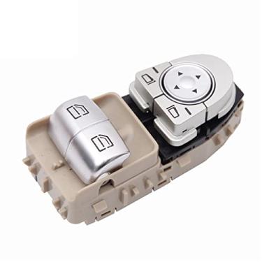 Imagem de Botão de interruptor de controlador de janela de carro, adequado para Viano V260 OEM No. 2059050302 (bege)