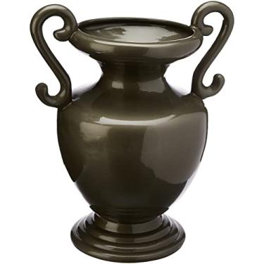 Imagem de Vaso Roma Com Alças Ceramicas Pegorin Ônix