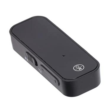 Imagem de Receptor transmissor BT 5.0, bateria de longa duração 2 em 1 Adaptador Aux sem fio recarregável para carro para TV