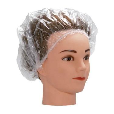 Imagem de Touca Descartavel Plastica Para Banho Ref. 3187 100 Unidades - Santa Clara