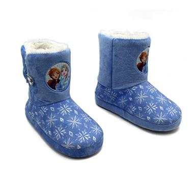 Imagem de Pantufa Bota Infantil Menina Frozen G 32/33/34 – Zona Criativa