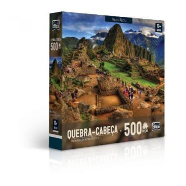 Quebra Cabeça 500 Pc Machu Picchu Toyster : : Brinquedos e  Jogos