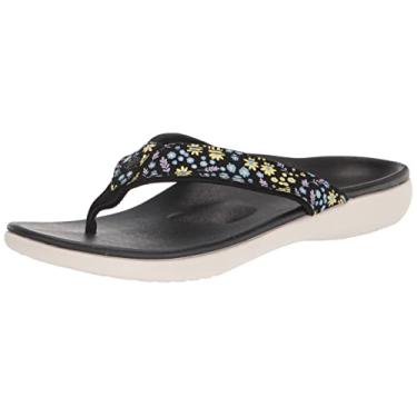 Imagem de Spenco Chinelo feminino com suporte, Preto, 38