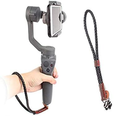 Imagem de Alça de pulso de alça de mão para câmera de gimbal com alça de pulso da Hooshion com 1/4 de parafuso para Osmo Mobile 3 Osmo Mobile 2 câmera de gimbal portátil lisa 4 Gopro