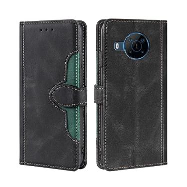Imagem de For Nokia X100 Stitching Skin Feel Magnetic Buckle Horizontal Flip PU Leather Case