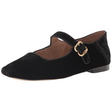 Imagem de Sam Edelman Sapatilha feminina Michaela Mary Jane, Preto, 7.5