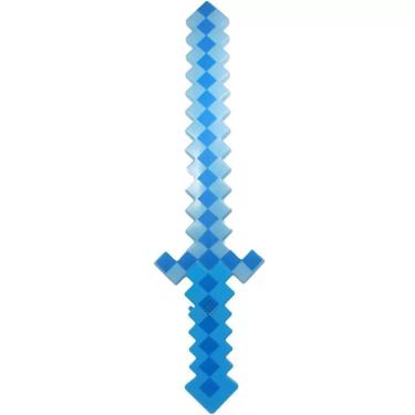 Espada diamante Minecraft brinquedo mdf resistente 30cm - Espada de  Brinquedo - Magazine Luiza