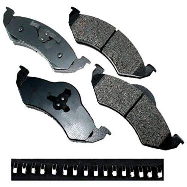 Imagem de Akebono Kit de pastilhas de freio a disco de cerâmica Proact Ultra Premium ACT820