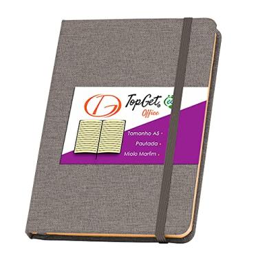 Imagem de Caderneta 14x21cm A5 96 Folhas Pautadas Eco Vinca TopGet (Cinza)
