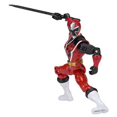 Imagem de Power Rangers Boneco do Ranger Vermelho Ninja Steel de 12,7 cm