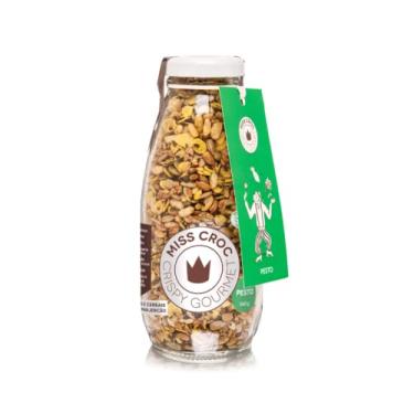 Imagem de Kit 3X: Granola Crispy Pesto Garrafa Miss Croc 140g