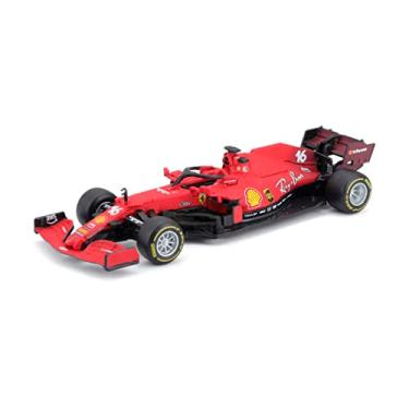Imagem de Miniatura F1 Ferrari Sf21 2021 Carlos Sainz #55 1:43 Bburago