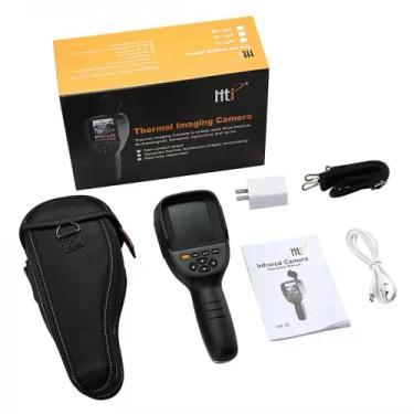 Imagem de YuqiaoTime HT-19 320 x 240 IR Infrared Thermal Imaging Camera,300,000 Pixels, Sharp 3.2" Color Display Screen,Micro USB2.0-20℃ to 300℃