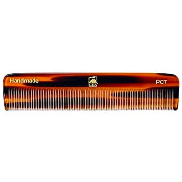 Imagem de GBS bolso Pente - Handmade - tartaruga - GBS Handmade Anti-estático Não Senão dentes da serra de corte de cabelo Grooming e Barba Combs