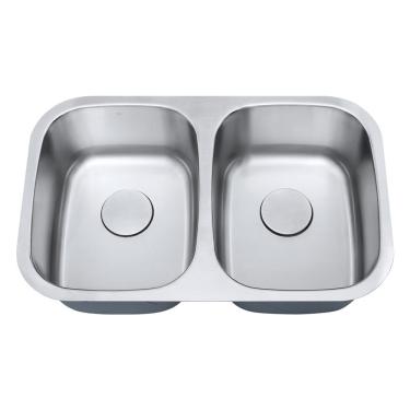 Imagem de Cuba De Cozinha Aço Inox 1mm Escovado C202P 74x47x20,3 Cm - Aço Escovado