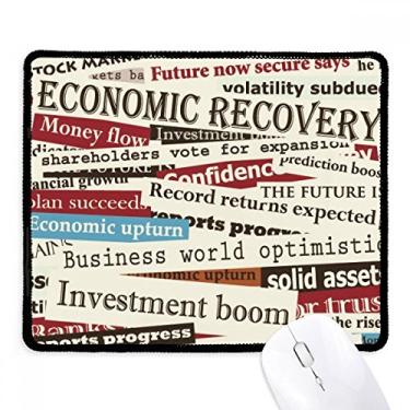 Imagem de Tapete de borracha para jogos com estampa de veias de texto