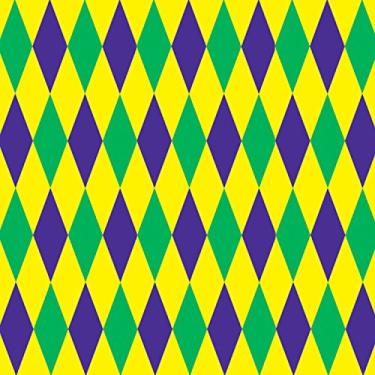 Imagem de Acessório de festa de arlequim de Mardi Gras (1 unidade) (1 pacote)