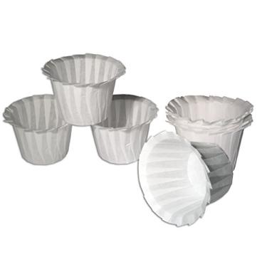 Imagem de Ekobrew Filtros de papel universais opcionais para cápsulas de café recarregáveis para cafeteiras Keurig, 300 unidades