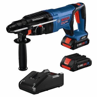 Imagem de BOSCH GBH18V-26DK25 18V EC Brushless SDS-plus® Bulldog™ Kit de martelo rotativo de 1 polegada com (2) baterias de potência avançada CORE18V 4 Ah