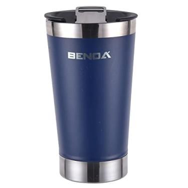 Imagem de Copo Térmico Benoá KC-MD500 500mL Inox (Azul)