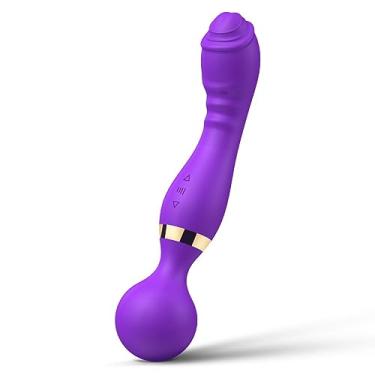 Imagem de Vibrador Feminino Estimulador do Clitóris e Ponto G Dildos Masturbação Brinquedo do Sexual 10 Velocidades Sexuais (Roxo)