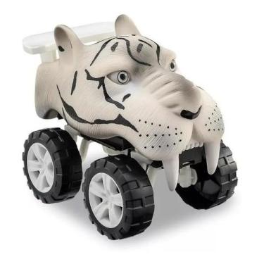 Imagem de Brinquedo Infantil Carro Animals Off Road Tiger Usual - Usual Plastic