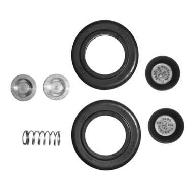 Imagem de ACDelco Kit de reparo profissional de cilindro de roda de freio a tambor traseiro 18G56 com mola, botas e tampas