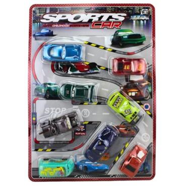 Imagem de Carros Relâmpago Mcqueen Kit 8 Carrinhos Com fricção Filme Carros 3 Relâmpago Mc Queen Coleção Infantil Presente para Criançada