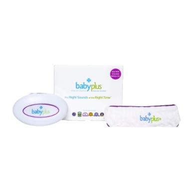 Imagem de BabyPlus Sistema de educação pré-natal, toca música batimento cardíaco no útero para promover a ligação e um bebê inteligente e saudável – vencedor do prêmio Mom 's Choice, entre muitos outros! Branco