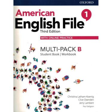 Imagem de American English File 1B Multi-Pack With Online Practice - 3Rd Ed