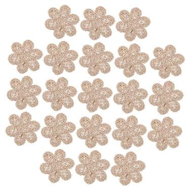 Imagem de Operitacx 25 Unidades Acessórios para remendos de roupas - Roupas - Ornamento apliques de flores para roupas Remendo de roupas jeans reparando manchas patches de bordado fragmento decorar