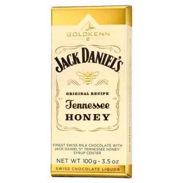 Imagem de Chocolate Goldkenn Jack Daniel's Honey Ao Leite Com Licor 100G