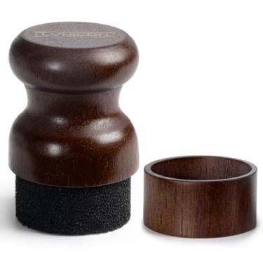 Imagem de Aplicador de cera de óleo para tábua de corte, blocos de açougueiro, aplicador de madeira creme de óleo para óleo mineral de grau alimentício, bancadas e tábua de corte de bambu, utensílios de madeira