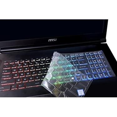 Imagem de Capa de teclado para laptop gamer 15.6 17.3 MSI GE77 GS76 GP76 GE76 GP65 GL65 GE65 GE75 GL75 GS75 GF75 WS75 WE75 GP75 GT76 GS73 GT73VR GE63 GL63 Raid. er, MSI Raider Stealth/Vector/Leopardo