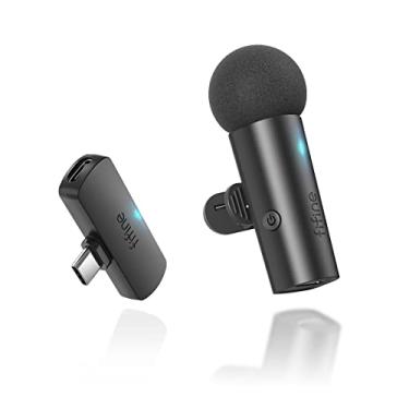 Imagem de Microfone de Lapela FIFINE USB-C M6 para iPhone, iPad e Android, Preto