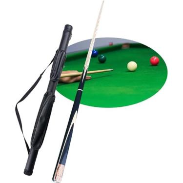 Imagem de Taco de sinuca, bastões de sinuca profissionais, ótimo peso e controle, madeira de cera, bastões de tacos de sinuca para jogos de bar e esportes, com peças e acessórios de mesa de bilhar