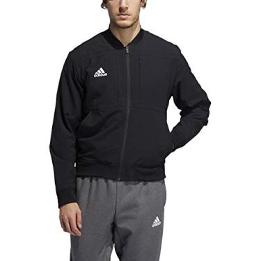 Imagem de adidas Jaqueta Urban Bomber - Masculina Casual, Preto, XX-Large Extra Tall