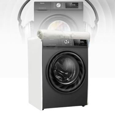 Imagem de CAPA PARA LAVA E SECA HISENSE 13KG WD5Q13 IMPERMEÁVEL (Branco)