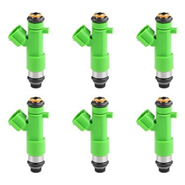 Imagem de JDMON Injetores de combustível de substituição para Nissan 350Z Altima Maxima Murano Pathfinder Quest substituição para Infiniti EX35 FX35 G35 JX35 M35 Q50 Q70 QX60 3.5L Substitui 16600JK20A 6 peças