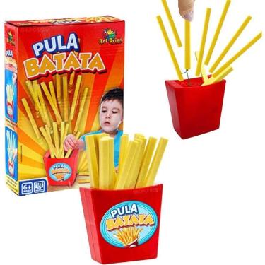 Imagem de Brinquedo Jogo Infantil Puxa Batatinha Frita Pula Batata