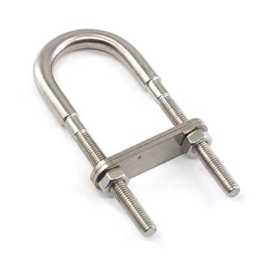 Imagem de Conjunto de parafusos em U de aço inoxidável 304 Marine Boat Deck Hardware, M10x130