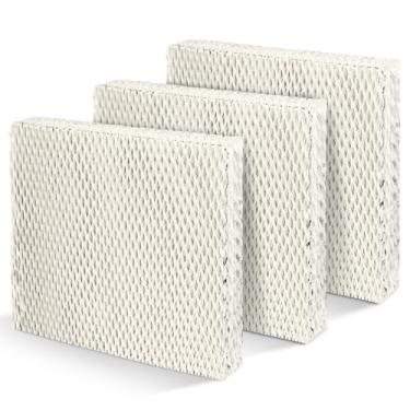 Imagem de Filtro de umidificador A10 de substituição para filtro de água Aprilaire Whole House modelos 110, 220, 500, 500A, 500M, 550, 550A, 550A, 558, peças e acessórios (pacote com 3)